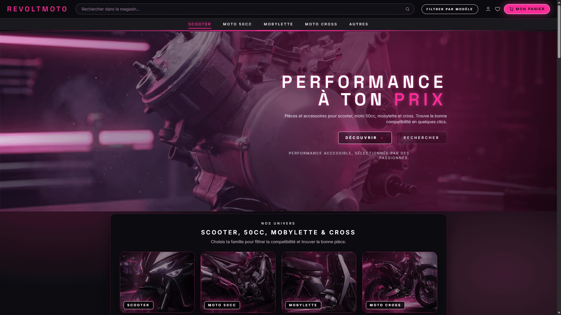 Boutique E-commerce